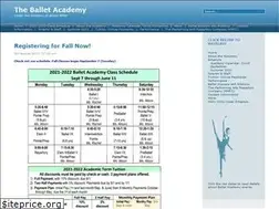 Sites similar to balletacademy.net