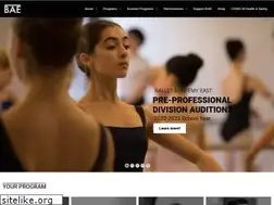 Sites similar to balletacademyeast.com