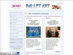 Sites similar to balletart.ru