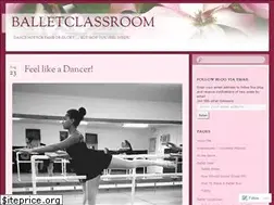 Sites similar to balletclassroom.wordpress.com