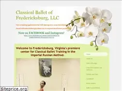 Sites similar to balletfredericksburg.com