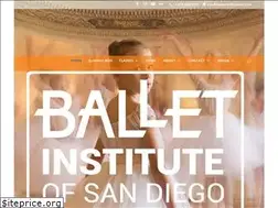 Sites similar to balletinstitutesd.com