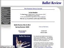 Sites similar to balletreview.com