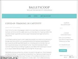 Sites similar to balletscoop.com