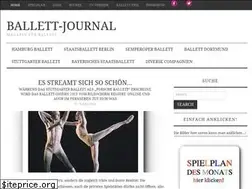 Sites similar to ballett-journal.de
