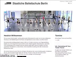 Sites similar to ballettschule-berlin.de