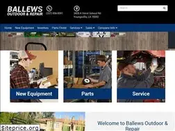 Sites similar to ballewsoutdoorsandrepair.com