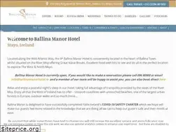 Sites similar to ballinamanorhotel.ie