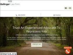 Sites similar to ballingerlawfirm.com