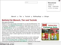 Sites similar to ballistol-shop.de