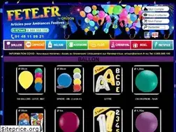 Sites similar to ballon-helium.com