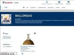 Sites similar to ballon24.de