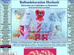 Sites similar to ballondekoration-hochzeit.de