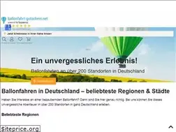 Sites similar to ballonfahrt-gutschein.net