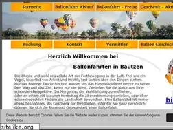 Sites similar to ballonfahrten-bautzen.de