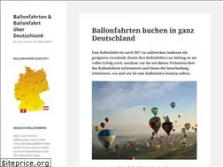 Sites similar to ballonfahrten.com