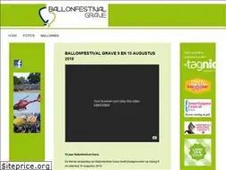 Sites similar to ballonfestival-grave.nl