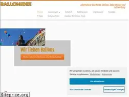 Sites similar to ballonidee.de