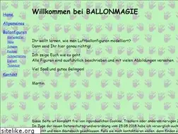 Sites similar to ballonmagie.de
