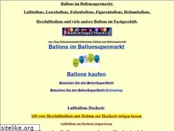 Sites similar to ballons-im-ballonsupermarkt.de