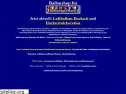 Sites similar to ballonshop.biz