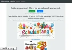 Sites similar to ballonsupermarkt.de