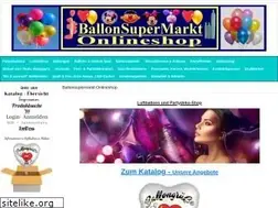 Sites similar to ballonsupershop.de