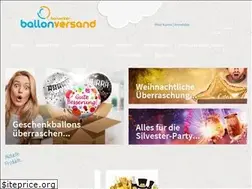 Sites similar to ballonversand.ch