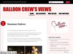 Sites similar to ballooncrewsviews.wordpress.com