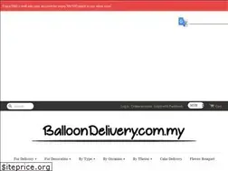 Sites similar to balloondelivery.com.my