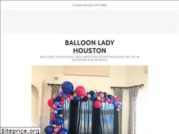 Sites similar to balloonladyhouston.com