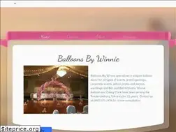 Sites similar to balloons-by-winnie.com