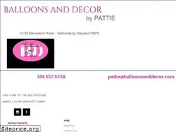 Sites similar to balloonsanddecor.com