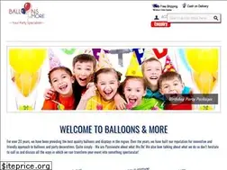 Sites similar to balloonsandmoreme.com