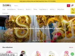 Sites similar to balloonsdubai.com