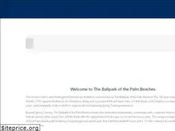 Sites similar to ballparkpalmbeaches.com
