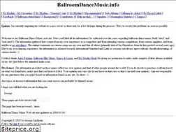 Sites similar to ballroomdancemusic.info