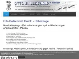 Sites similar to ballschmidt-hebezeuge.de