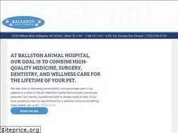 Sites similar to ballstonanimalhospital.com
