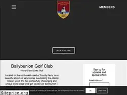 Sites similar to ballybuniongolfclub.com