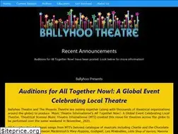 Sites similar to ballyhootheatre.org