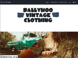 Sites similar to ballyhoovintage.com