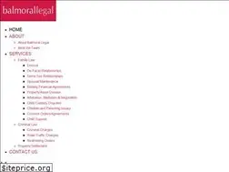 Sites similar to balmorallegal.com.au