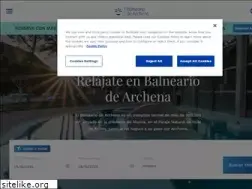 Sites similar to balneariodearchena.com