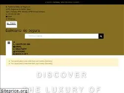 Sites similar to balneariodesegura.es