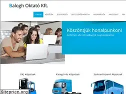 Sites similar to baloghoktatokft.hu