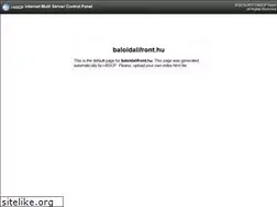 Sites similar to baloldalifront.hu