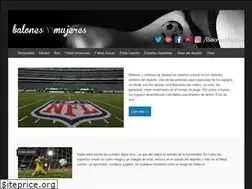 Sites similar to balonesymujeres.com