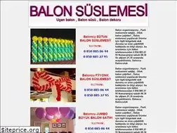 Sites similar to balonsuslemesi.com