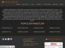 Sites similar to balonturlarikapadokya.com